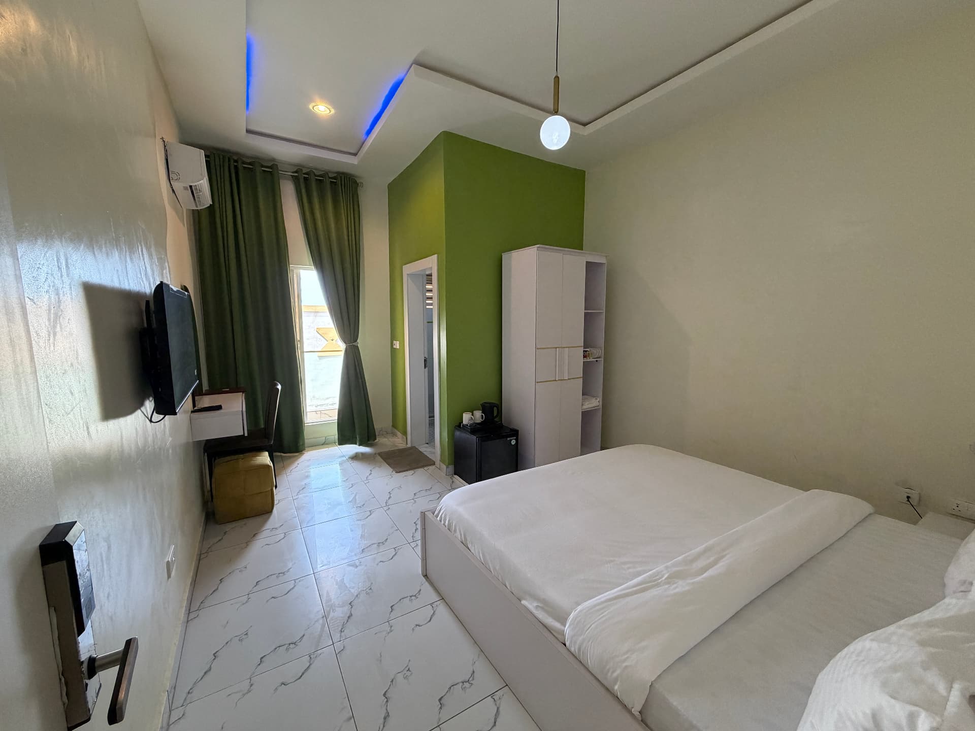 The room, desk and window beyond - Superior Room at Timeless Haven & Cottage, photo 1 of 3